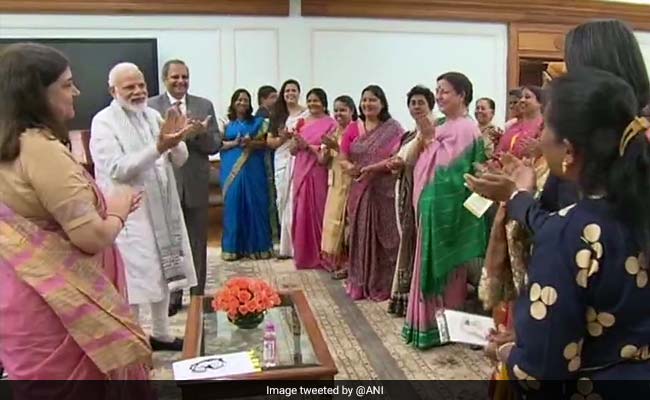 PM Modi Meets Nari Shakti Award Winners, Says Their Work An Inspiration