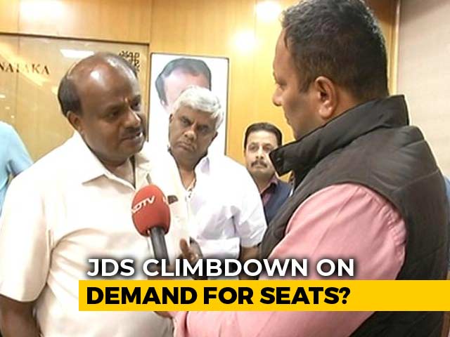 "Numbers Not An Issue": On Seat Share, HD Kumaraswamy Signals Climbdown