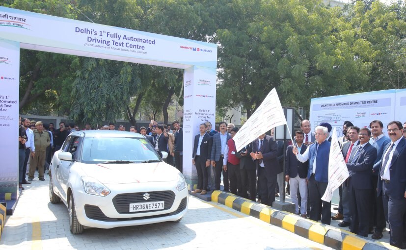 Delhi Gets First Automated Driving Test Centre; To Be Maintained By Maruti Suzuki India Delhi Gets First Automated Driving Test Centre; To Be Maintained By Maruti Suzuki India