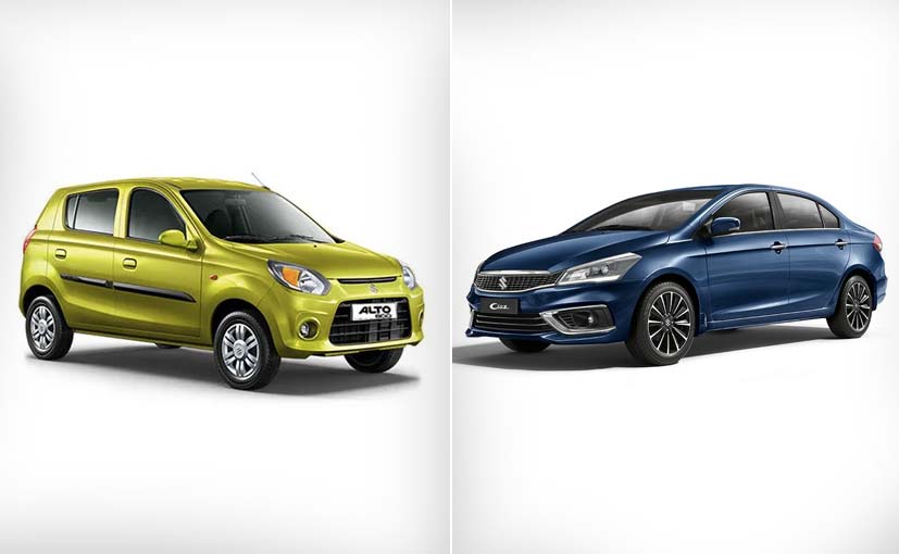 Poor Performance Of Ciaz And Alto Range Hits Maruti Suzuki's Overall Sales