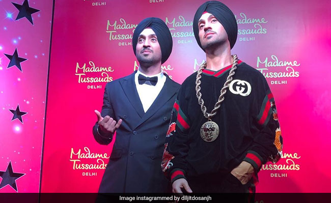Diljit Dosanjh Unveils His Wax Statue At Madame Tussauds Delhi. See Pics