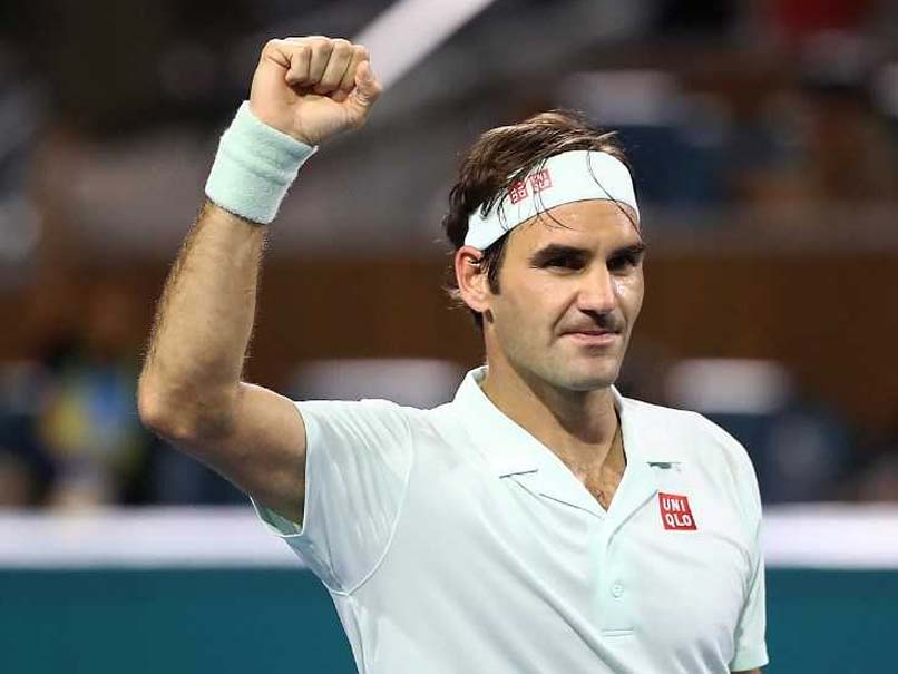 Roger Federer Books Denis Shapovalov Showdown In Miami Open
