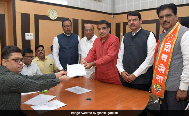 Nitin Gadkari Files Nomination, Says Will Win With A Bigger Margin