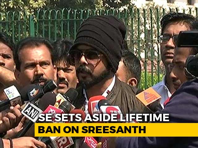 Top Court Ends Life Ban On Sreesanth, Asks BCCI To Reconsider Punishment