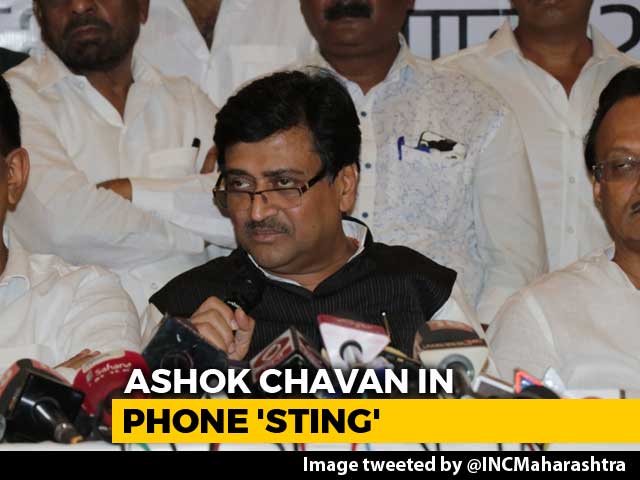 "Want To Quit": Alleged Ashok Chavan Tape Embarrasses Congress