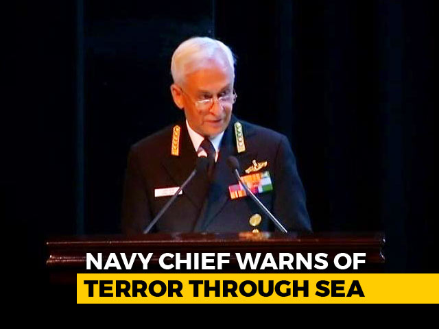 Terrorists Reportedly Being Trained To Attack From Sea, Says Navy Chief