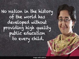 आतिशी: होनहार स्टूडेंट, सफल टीचर, फिर बनीं नेता और बदल दी दिल्ली के सरकारी स्कूलों की तस्वीर आतिशी: होनहार स्टूडेंट, सफल टीचर, फिर बनीं नेता और बदल दी दिल्ली के सरकारी स्कूलों की तस्वीर