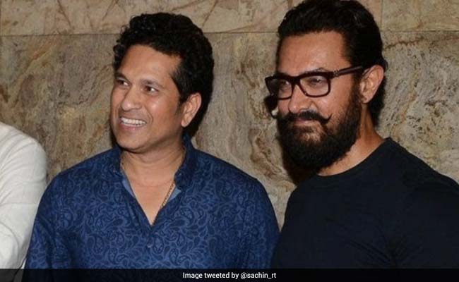 Aamir Khan And Sachin Tendulkar's Filmy Twitter Exchange Is Giving Us Life