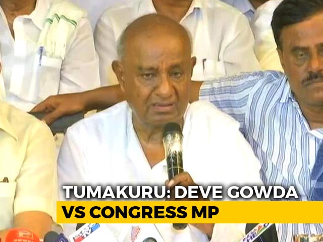 How It Became HD Deve Gowda vs Ally Congress In Karnataka's Tumakuru