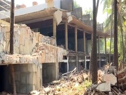 Nirav Modi's Illegal Alibaug Bungalow Blown Up. Watch Drone Footage Nirav Modi's Illegal Alibaug Bungalow Blown Up. Watch Drone Footage