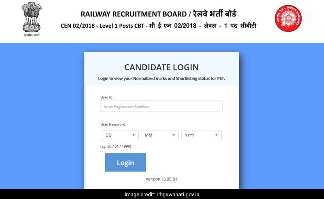 RRB Group D Result: Marks Login Link Is Available Now; Direct Link Here