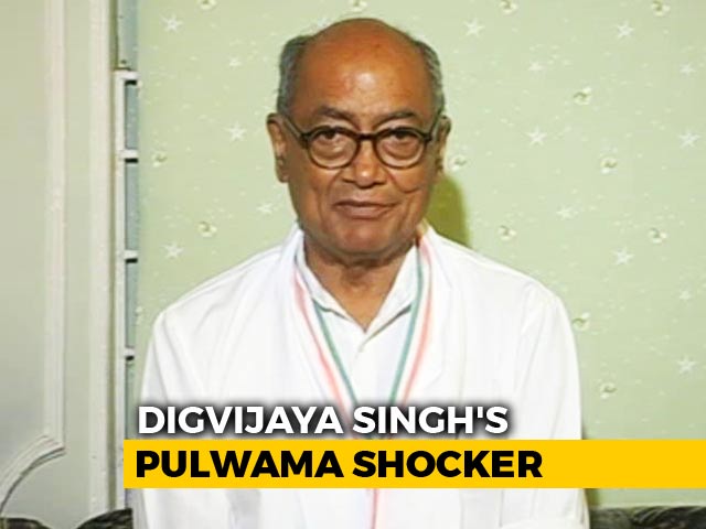 Controversy Over Digvijaya Singh's Pulwama "Accident" Tweet