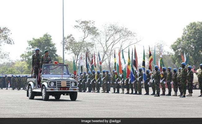Indian Army Holds Military Exercise With 17 African Nations
