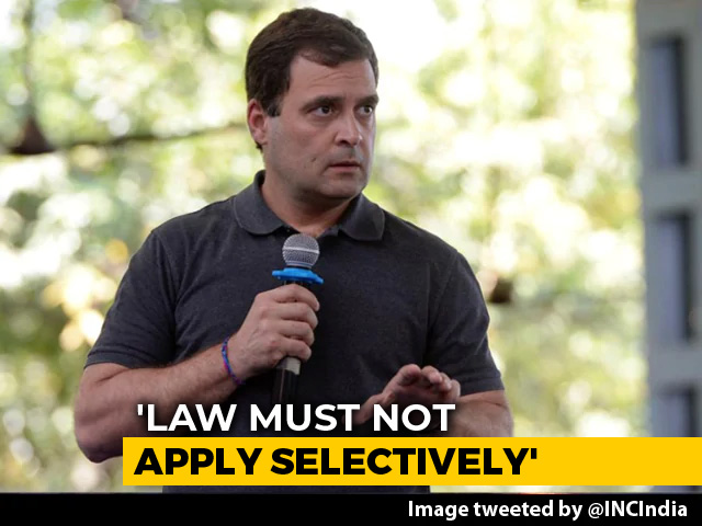 "Investigate Robert Vadra But Don't Be Selective": Rahul Gandhi