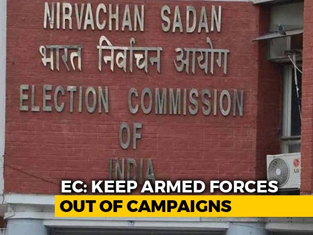 "Keep Armed Forces Out Of Political Campaigns": Election Body To Parties