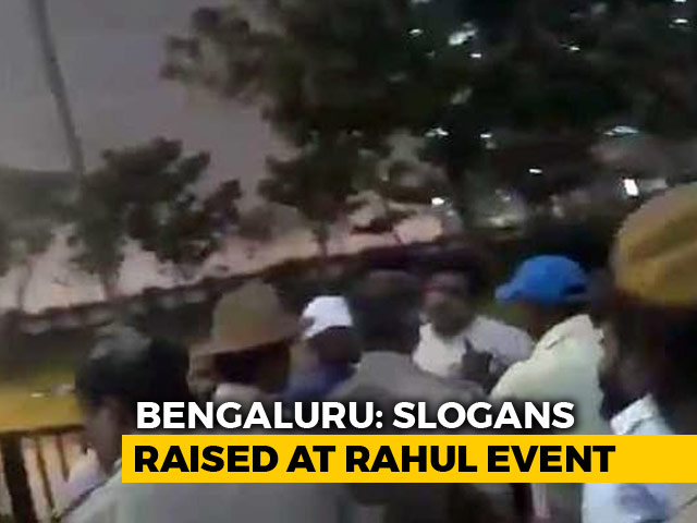 "Techies" Arrested For Pro-PM Slogans At Rahul Gandhi Event, Alleges BJP