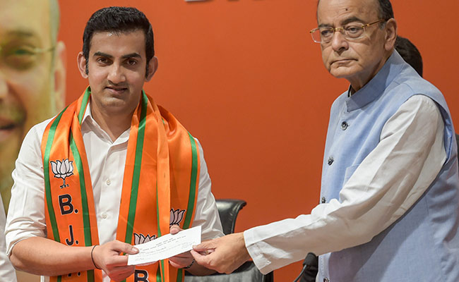 Arun Jaitley Refers To India-Pak Match In His Praise For Gautam Gambhir