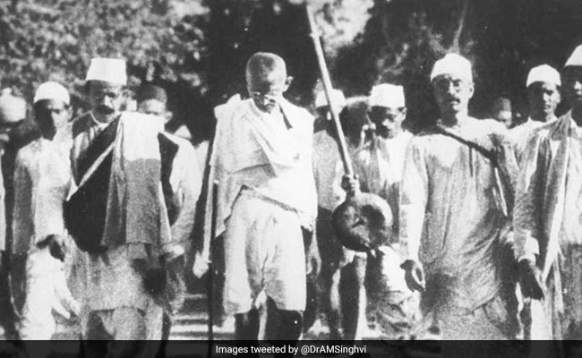 जब दांडी मार्च के दौरान महात्मा गांधी 24 दिनों तक रोज 16 से 19 किलोमीटर चलते थे पैदल