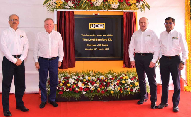 JCB To Invest Rs. 650 Crores For New Plant In India