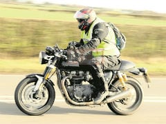 Triumph Thruxton R Black Spotted On Test In The UK