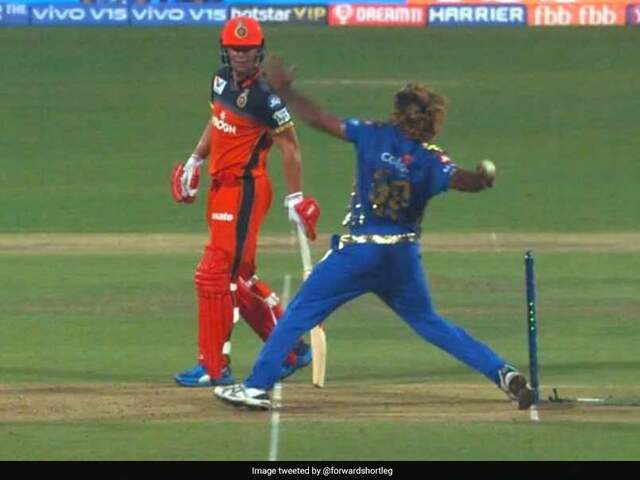 RCB vs MI: Twitter reacts on Mumbai Indians win despite Lasith Malinga bowling a no-ball RCB vs MI: Twitter reacts on Mumbai Indians win despite Lasith Malinga bowling a no-ball