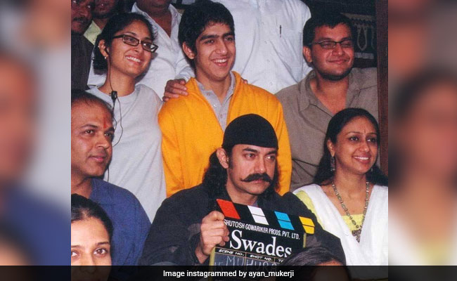 Ayan Mukerji's Throwback Pic From The Sets Of <i>Swades</i> Features Not Shah Rukh But This Khan