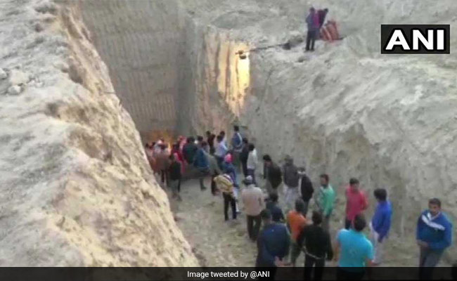 Rescue Operations On To Save Haryana Boy Trapped In Borewell Since 2 Days