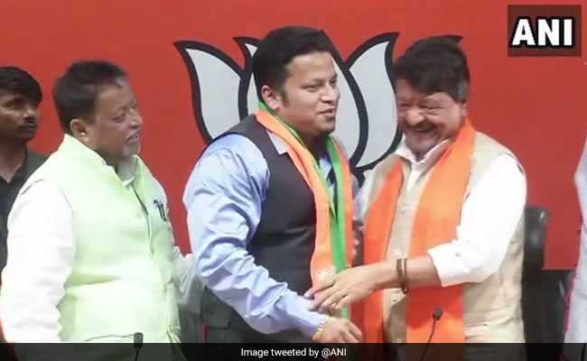 "Felt Politically Handicapped": Expelled Trinamool Lawmaker Joins BJP