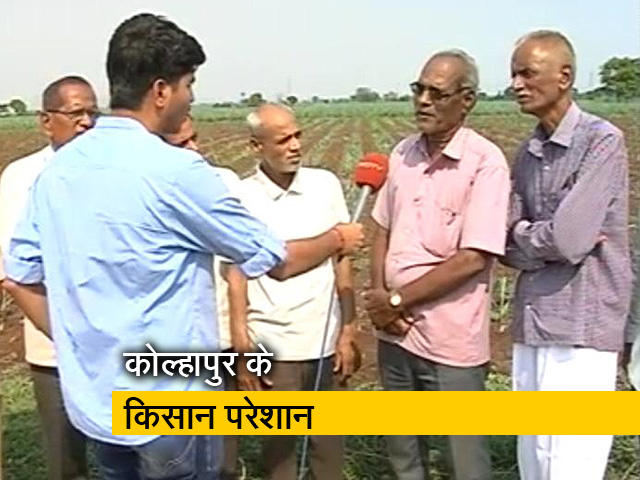 महाराष्ट्र के कोल्हापुर के किसान परेशान