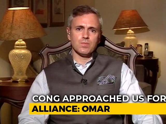 On Alliance With Congress, Omar Abdullah Draws Line At Kashmir Valley