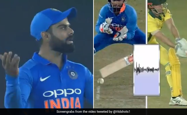 विराट कोहली ने लिया DRS, नहीं दिया गया आउट तो फूंटा गुस्सा, कह दिया कुछ ऐसा, देखें VIDEO