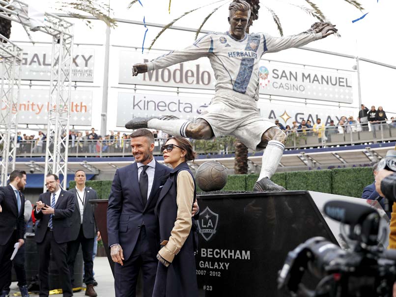 La Galaxy Honour David Beckham On MLS Opening Day