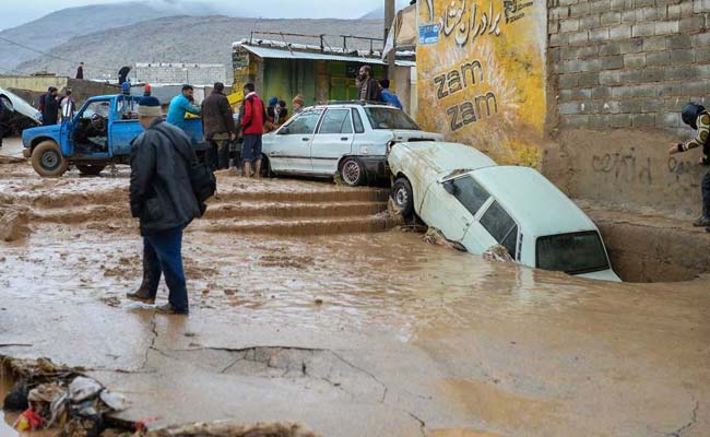 Unprecedented Flooding Hits Iran, Forces Village Evacuations