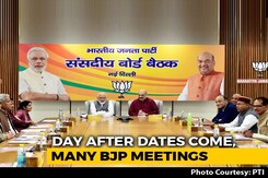 Flurry Of Meetings In BJP Camp As Party Fast-Tracks Poll Campaign Flurry Of Meetings In BJP Camp As Party Fast-Tracks Poll Campaign