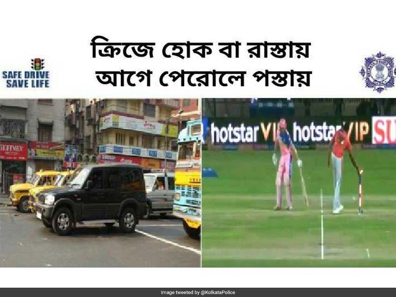 Ravichandran Ashwin 'Mankad' Controversy Inspires Kolkata Traffic Police Latest Campaign