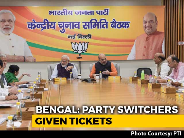 In Bengal, BJP's First List Is A Red Carpet To Rebels From Rival Parties