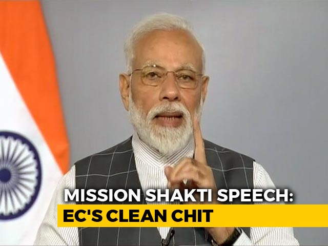 PM's Mission Shakti Speech Didn't Violate Poll Code: Election Commission