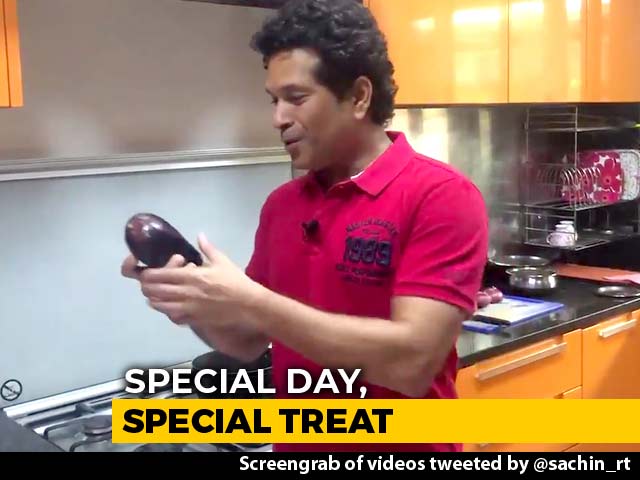 Watch: Sachin Tendulkar Cooks For His Mom on International Women's Day