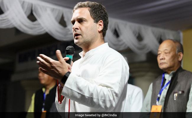 Lok Sabha Polls: Rahul Gandhi Launches Arunachal Campaign With Vow To Scrap Citizenship Bill