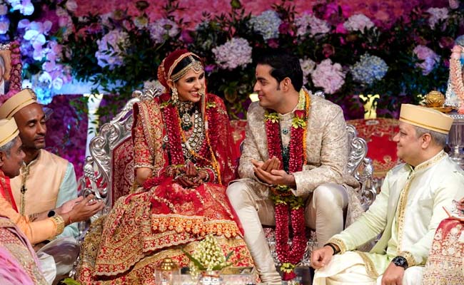 Akash Ambani, Shloka Mehta's Dazzling Wedding: See Pictures