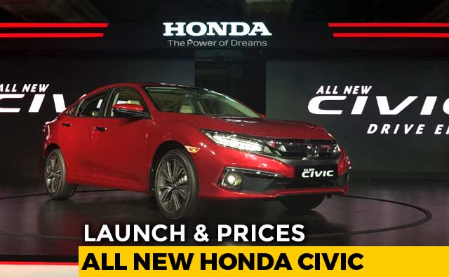 All New Honda Civic: Launch And Prices