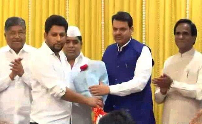 Setback For Congress, Son Of Maharashtra Leader Of Opposition Joins BJP