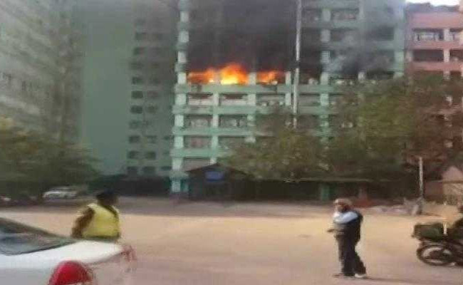 Security Personnel Dies In Fire At Government Building In Central Delhi
