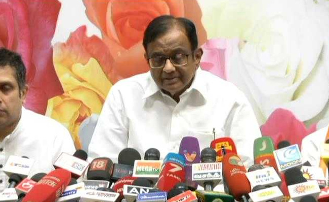 Congress' Income Guarantee Plan To Be Rolled Out In Phases: P Chidambaram