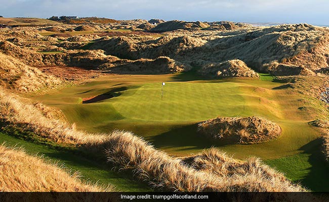 Trump Calls His Scotland Golf Course "The Greatest" In World, Draws Flak