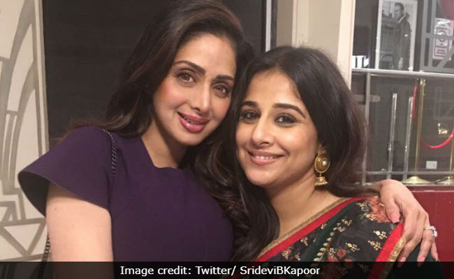 Vidya Balan On Playing Sridevi Onscreen: "It'd Require Guts But I Would Do It"