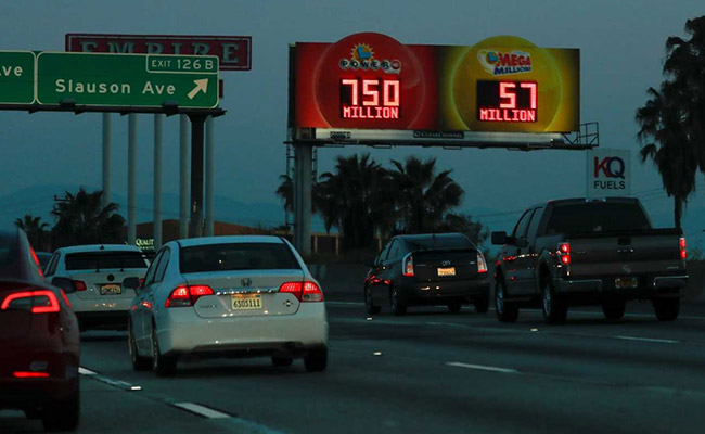 US Powerball Jackpot Drawn For $768 Million, Third Largest In History