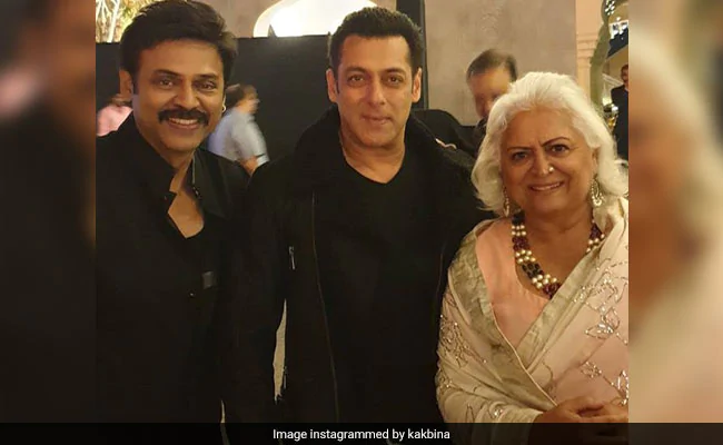Salman Khan And Venkatesh Daggubati Dancing To <I>Jumme Ki Raat</I> At Aashritha's Jaipur Wedding Has A Real 'Kick' To It
