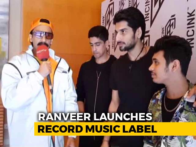 Ranveer Singh On His Record Music Label INCINK