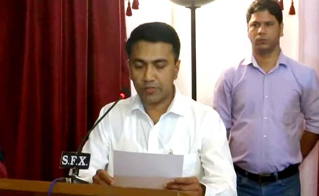 Pramod Sawant Sworn-In As Chief Minister In Late-Night Ceremony: Updates